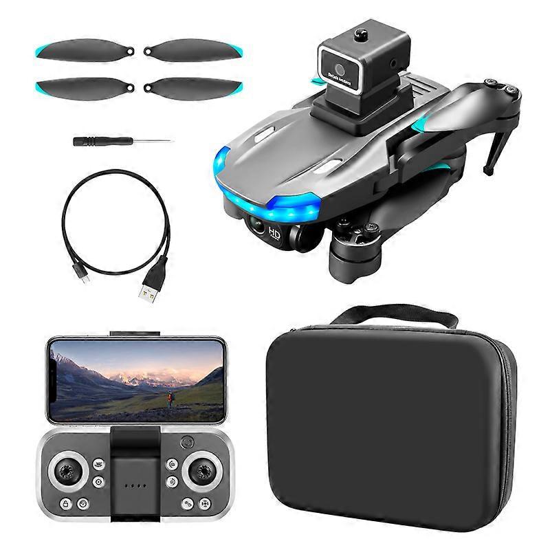 S138 Drone 4K Dual Camera Wide Angle Obstacle Avoidance Optical Flow Positioning Brushless RC Drone Foldable Quadcopter BoyToy
