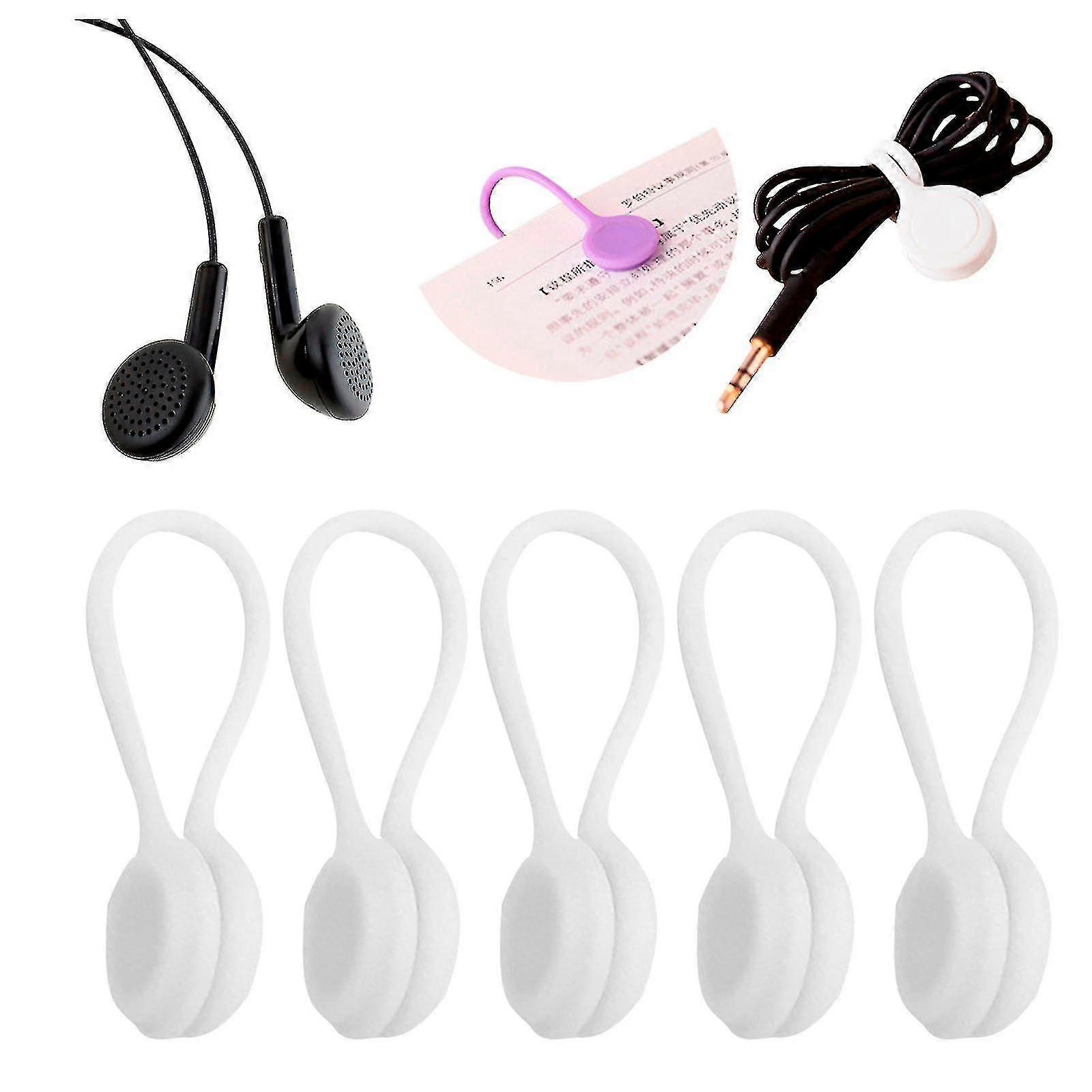 5pcs Strong Magnetic Ties Cable Management