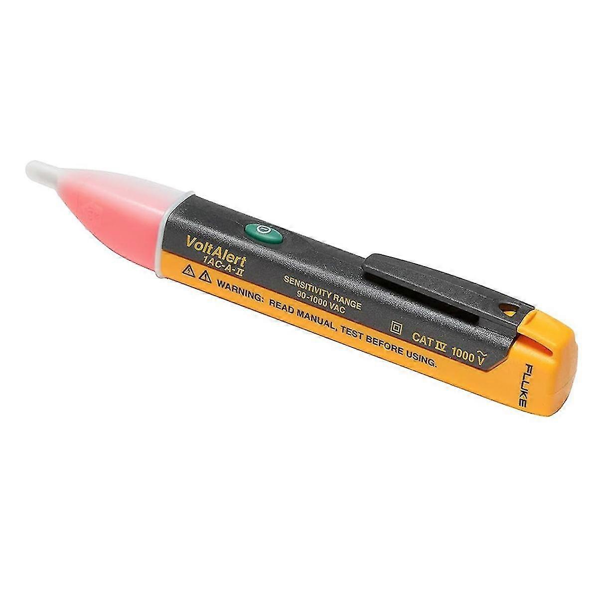 1AC-A1-II Volt Alert Non-Contact Voltage Tester, Pocket Voltage Detection Range 90 V to 1000 V AC, Audible Beeper
