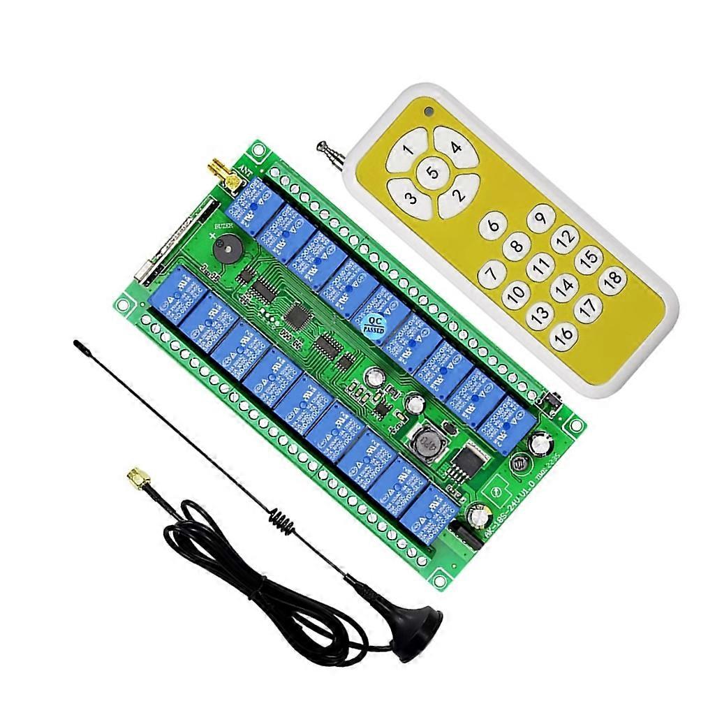 12V-48V 18CH Télécommande Commutateurs sans fil Télécommande pour LED