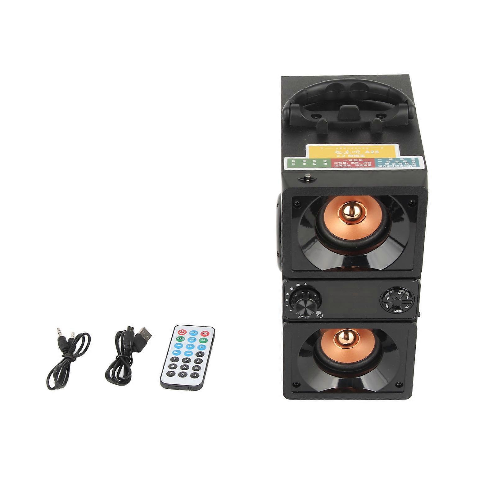 Bluetooth Subwoofer Mini Multifunctional 4 Full Range Strong Magnetic Speakers Wireless Speaker with Remote Control
