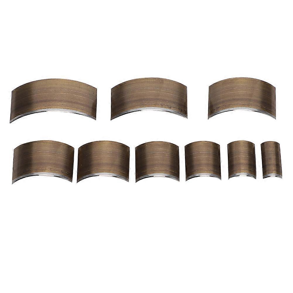 Leather V Shape Punch DIY Tool Tail Cut Puncher Round Belt Perforated Accessory Set15 x A31 Round Punch