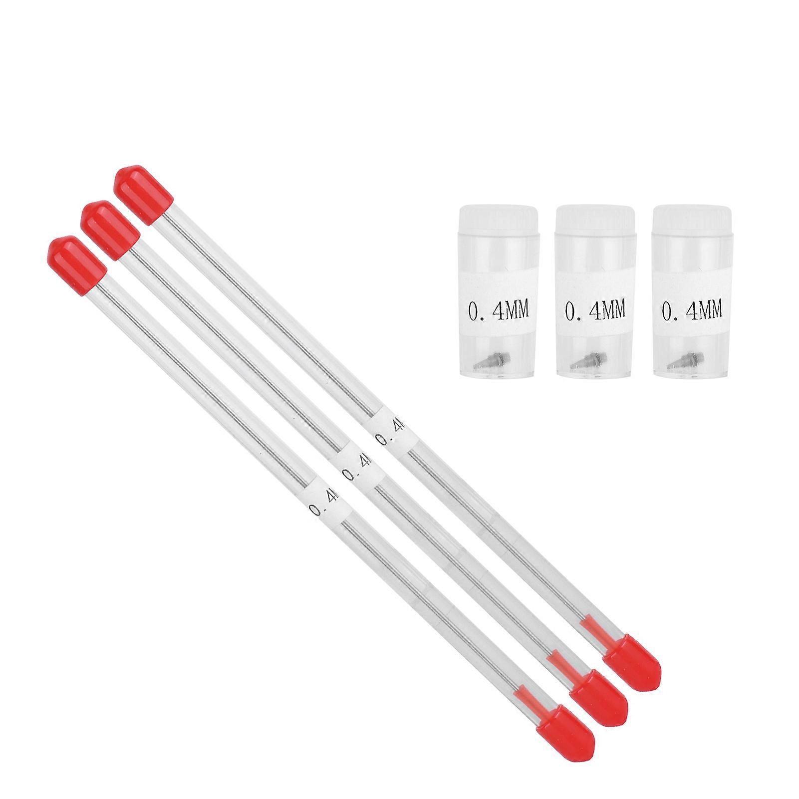Airbrush Nozzle and Needle Replacement Parts Set 0.4mm for Spray Guns and Sprayers