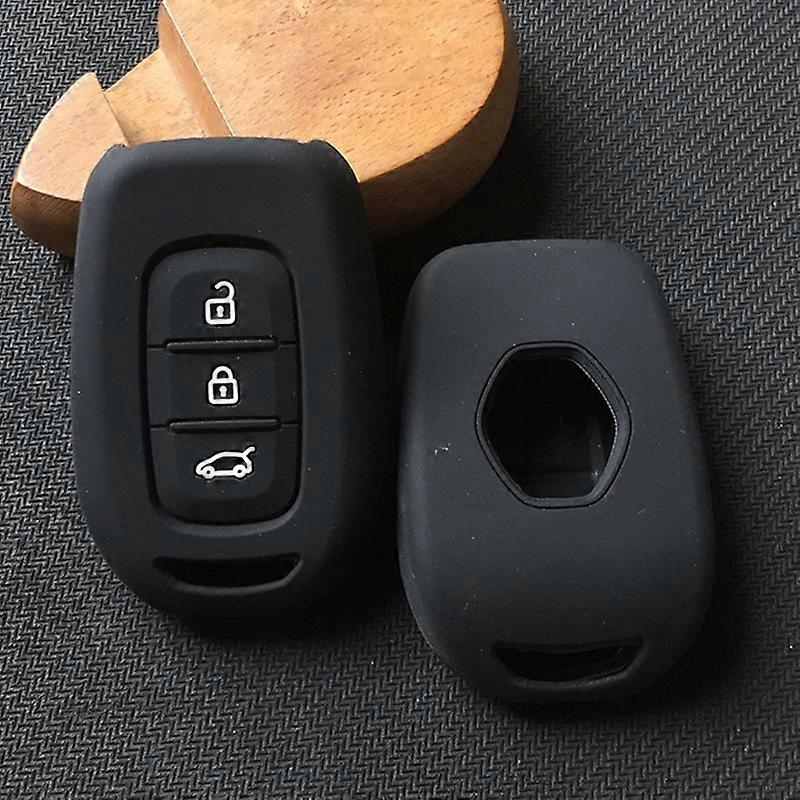 3 button silicone car key cover case for renault KADJAR Megane Koleos Clio Captur kwid for Dacia Logan Duster key JOHX