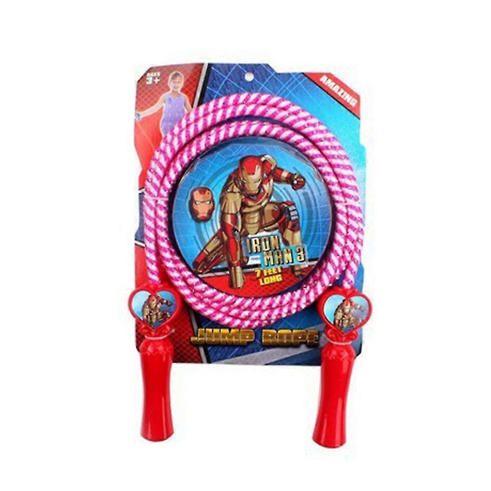 Jumping rope with cartoon handle, children jumping rope