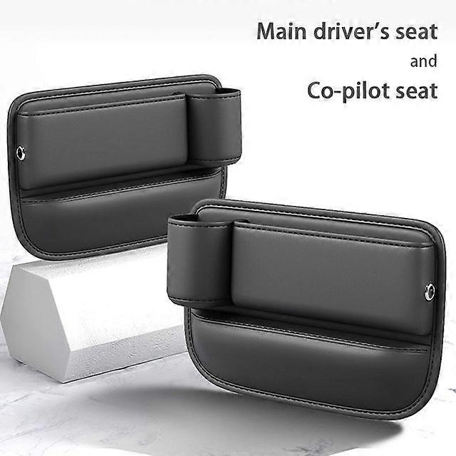 PU Leather Car Seat Gap Bag Case Storage Bag For Auto Console Side Seat Plug Filler Organizer Car Crevice Stowing Tidying Pocket
