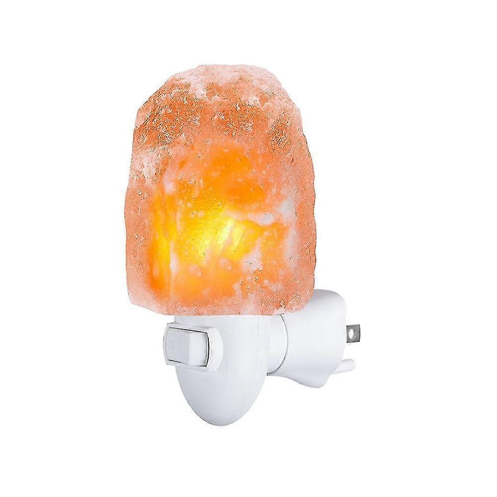 Mini himalayan salt night light wall lamp bedroom bedroom home decoration novelty lighting for air purifying us eu uk au plug
