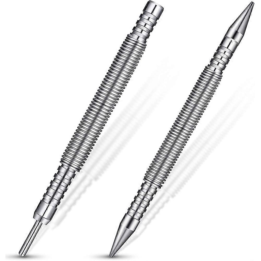 2Pcs Hinge Pin Tool 1/32 2/32inch Hammerless Pogo Pin Punch Door Hinge Pin Removal Tool Small Sprin