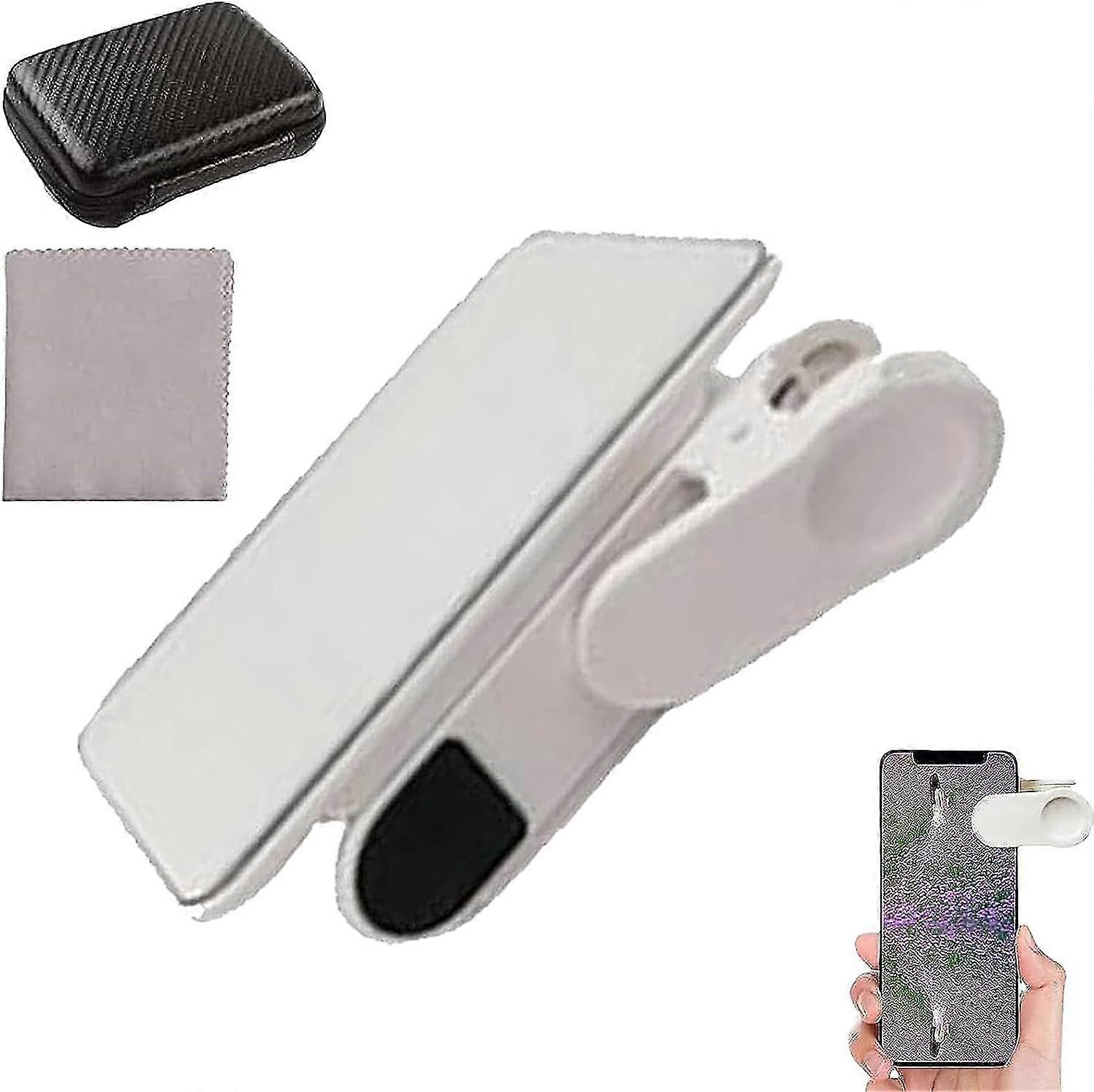 ערכת קליפ השתקפות מראה מצלמה לסמארטפון, רפלקטור סלפי, ציוד צילום לטלפון נייד