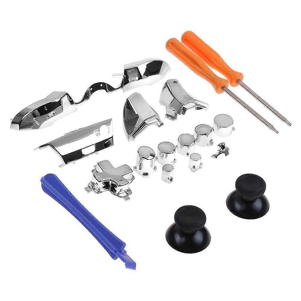 1 Set Electroplating Accessories with Screwdrivers Fit for XBOX ONE for Elite