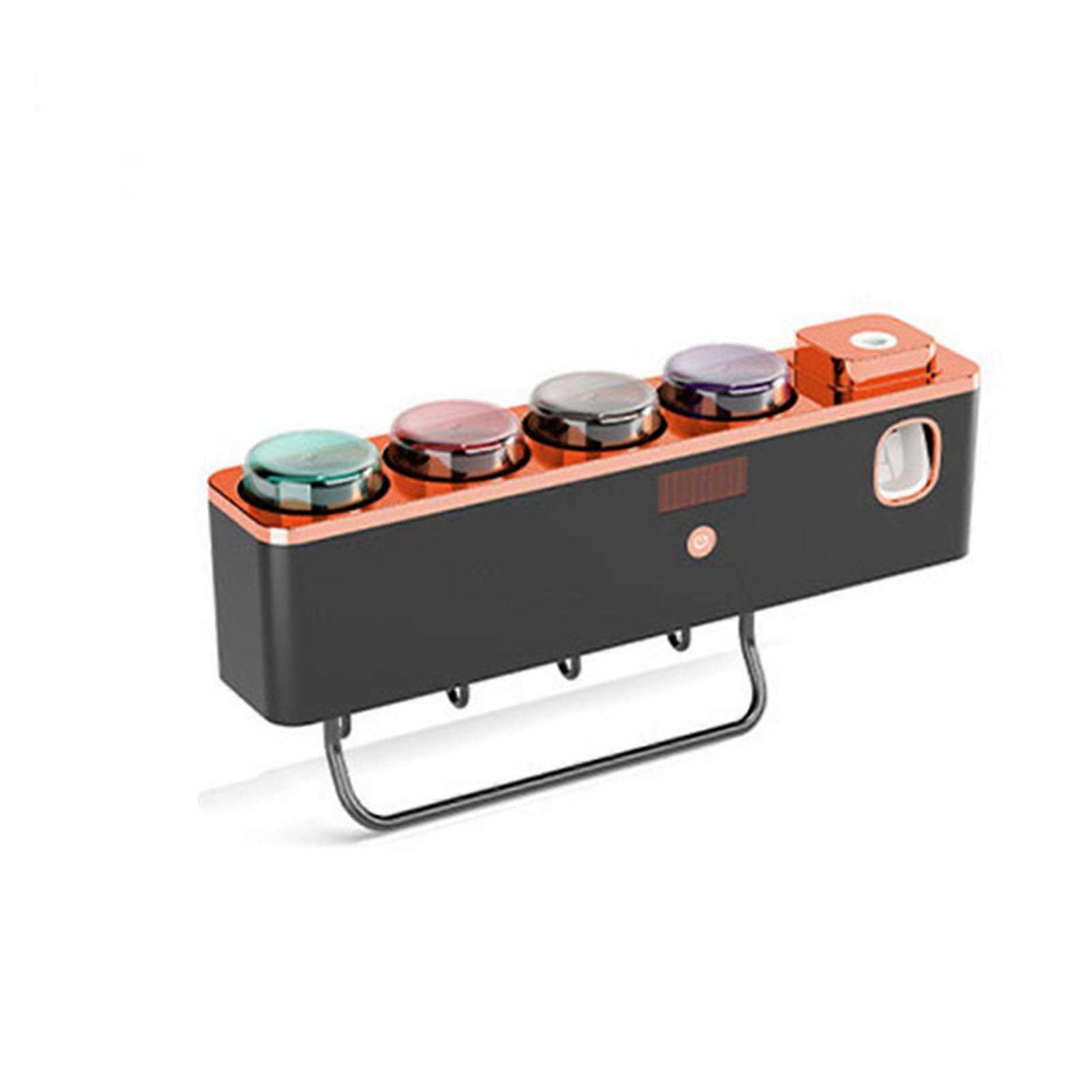 USB Charging Toothpaste Squeezer Multifunctional Sterilizing Bathroom Toothpaste Shelf for Bathroom