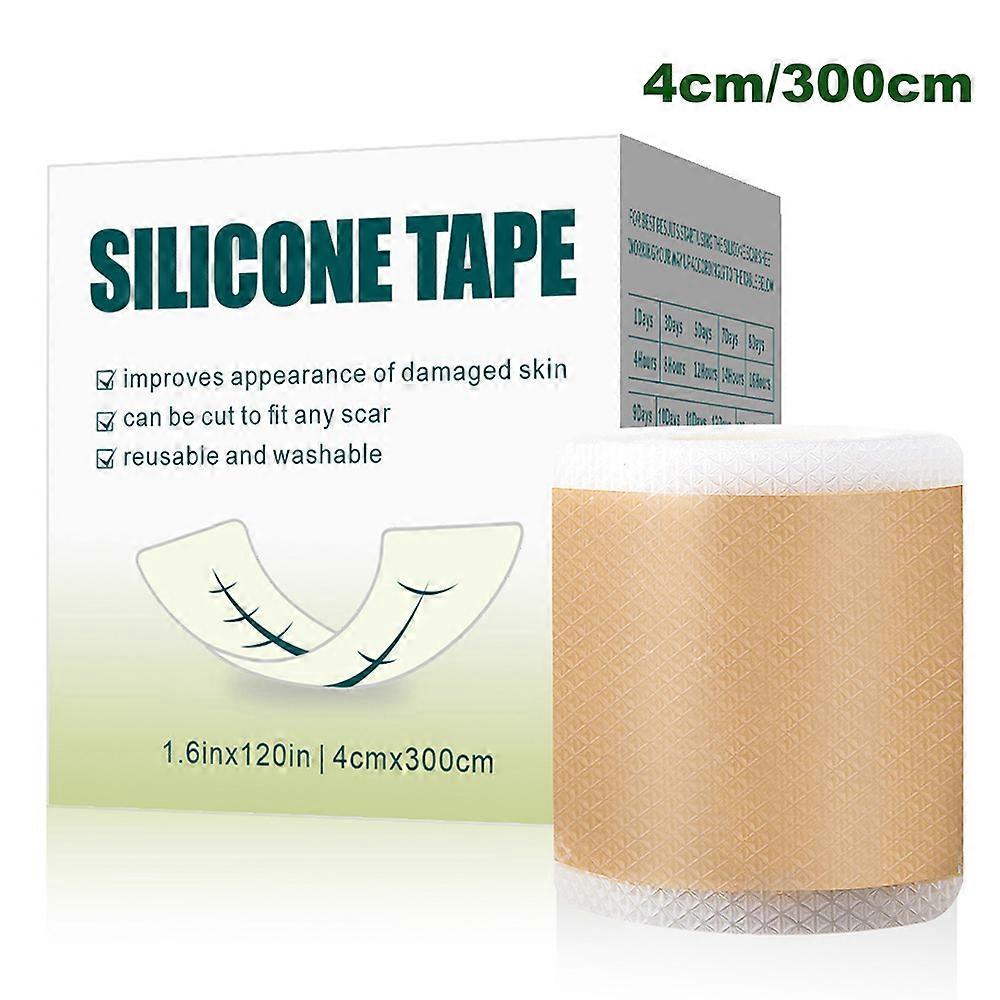 Silicone Scar Sheets Self-Adhesive Scars Removal Stickers Scar Lightening Patch