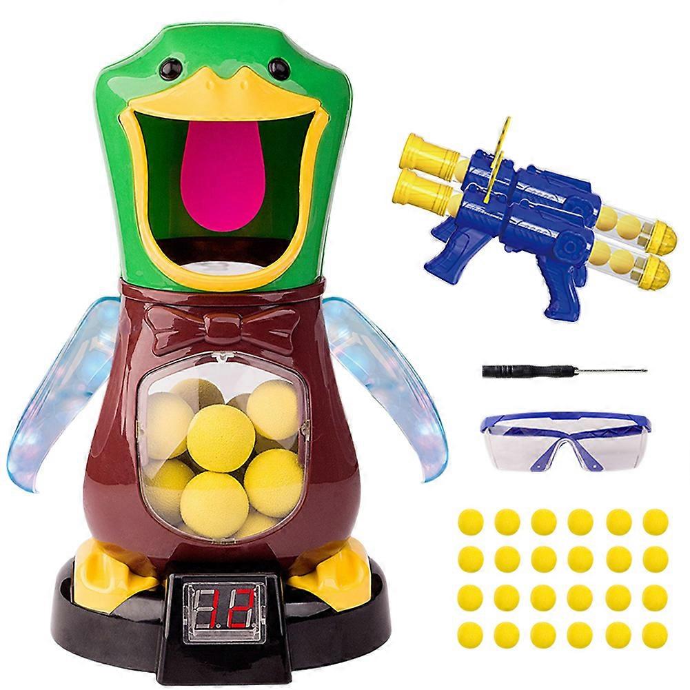 Hungry Ducks Shooting Toy Set Multifunctional Scoring Kampleker for gutter Girls