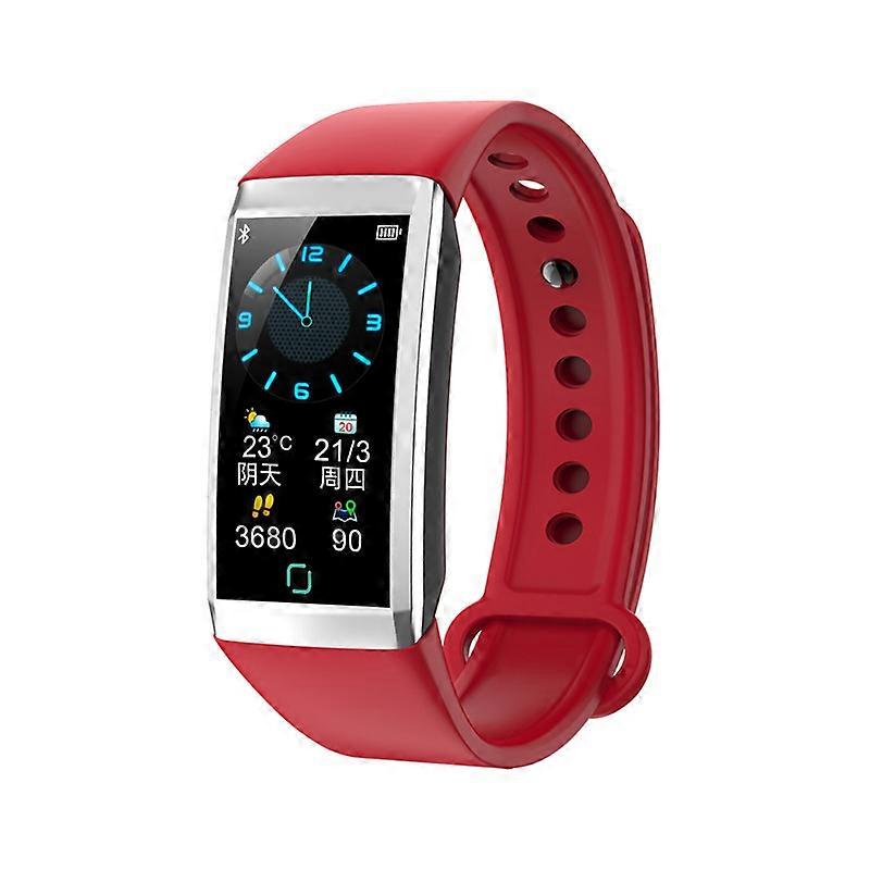 IP67 color screen smart step counter heart rate anti-lost bracelet