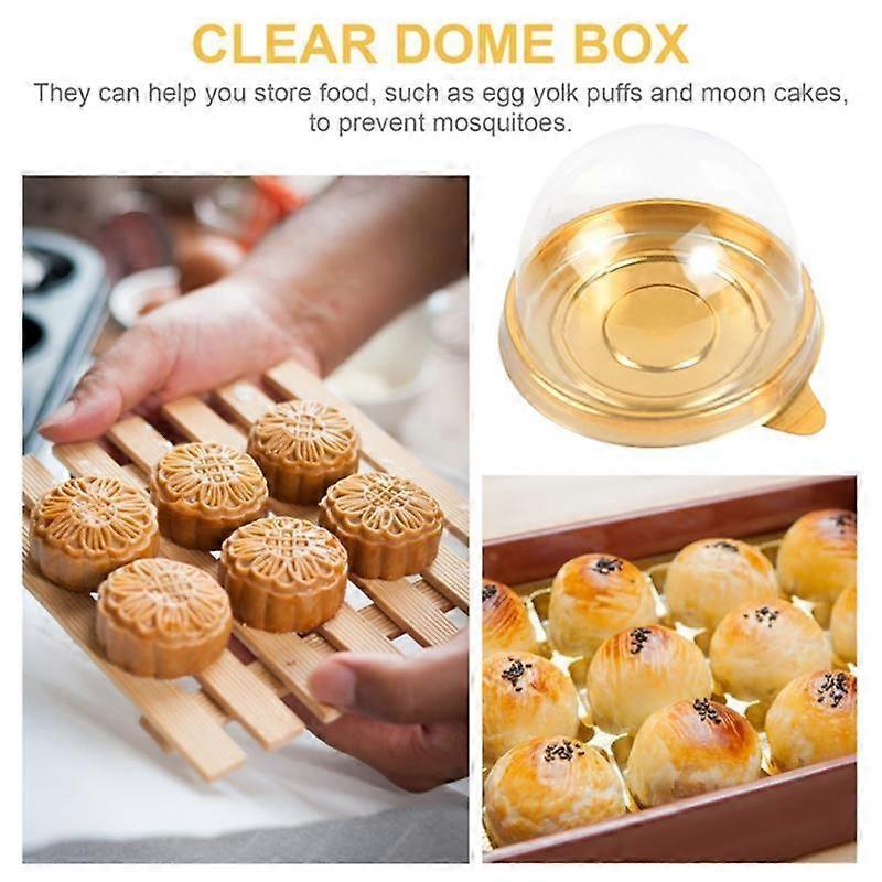 200PCS kotak makanan penutup Mini wadah Cupcake Pastry kemasan kue kotak pesta pernikahan perlengka