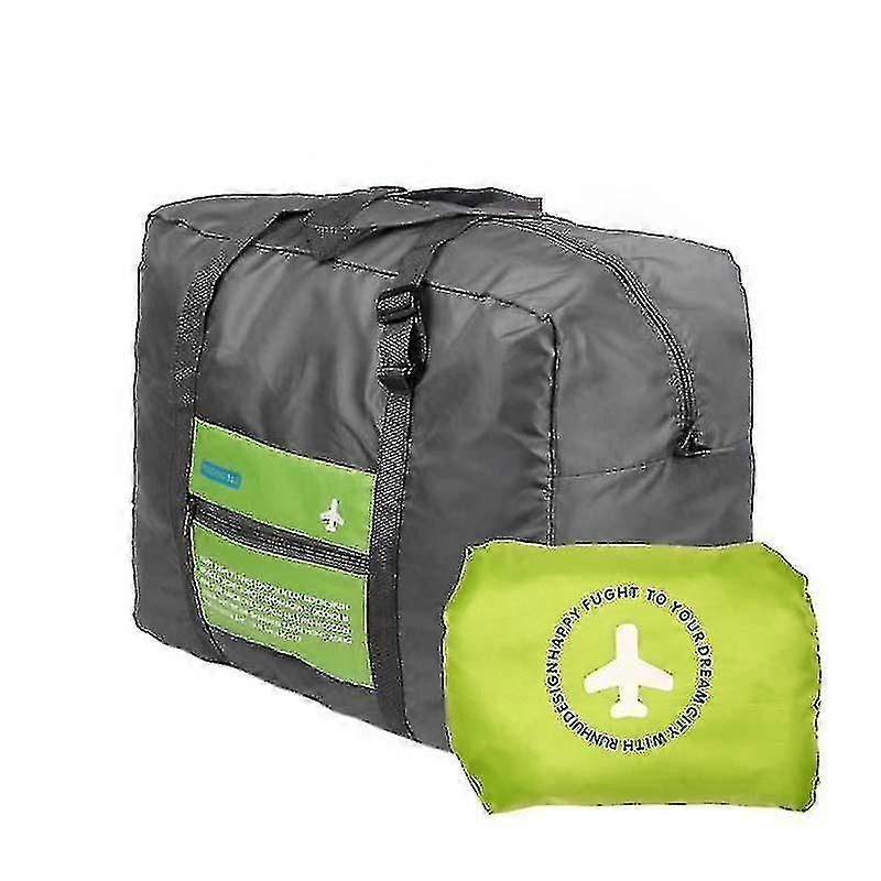 foldable Duffel Bag With Storage Bag - Green