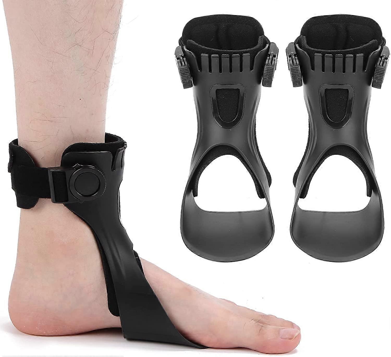 Tutore per piede Drop Soft AFO Ortesi per piedi Light Balance Light Balance Tutore per piede Drop Ortesi per piede Drop Supporto per cavigliera per scarpe da passeggio (XL-Right)