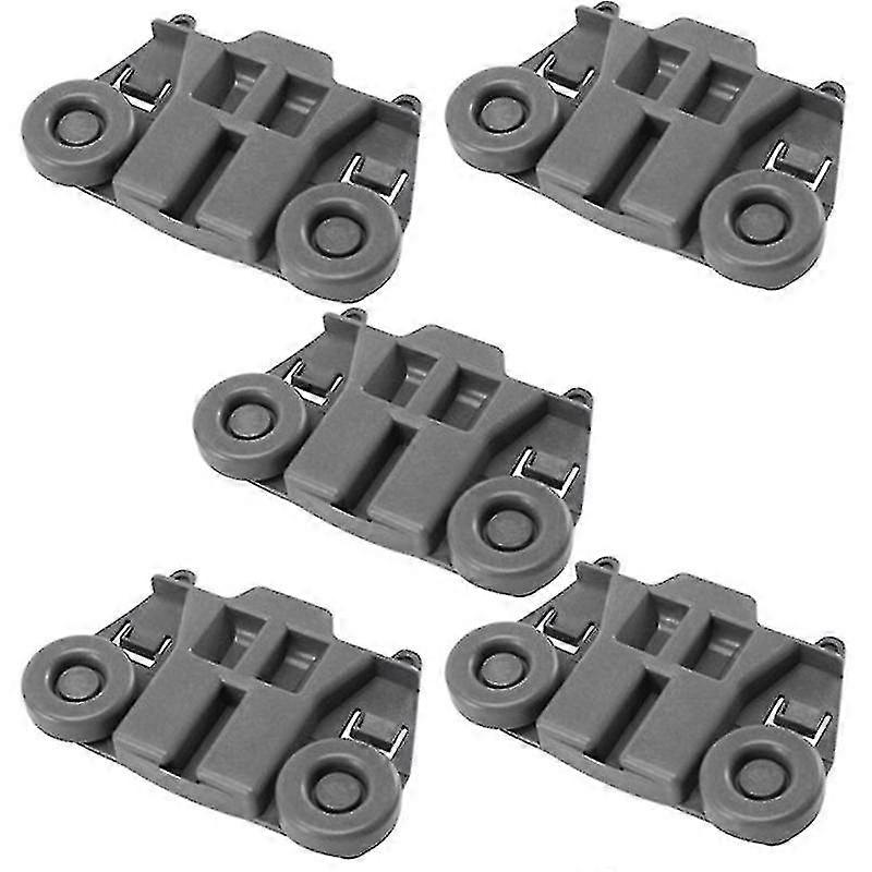 5 Pack Dishwasher Wheels Lower Dish Rack Wheel Compatible With Whirlpool Kenmore