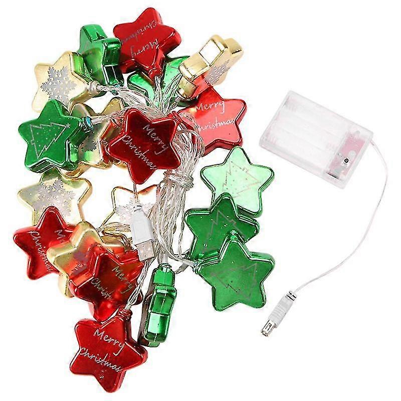 Christmas Led Holiday Decoration And Decoration Supplies Christmas Tree Chandelier Star Pendant Chr