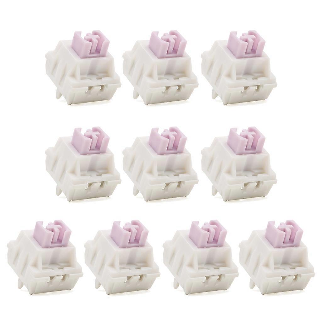 Mechanical Keyboard JWICK Milk Purple Switch 67g Force POM Switches Pre-Lubed