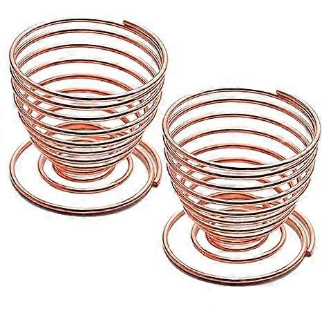 2Pack Makeup Sponge Drying Stand, Beauty Sponge Blender Holder(Rose Gold)