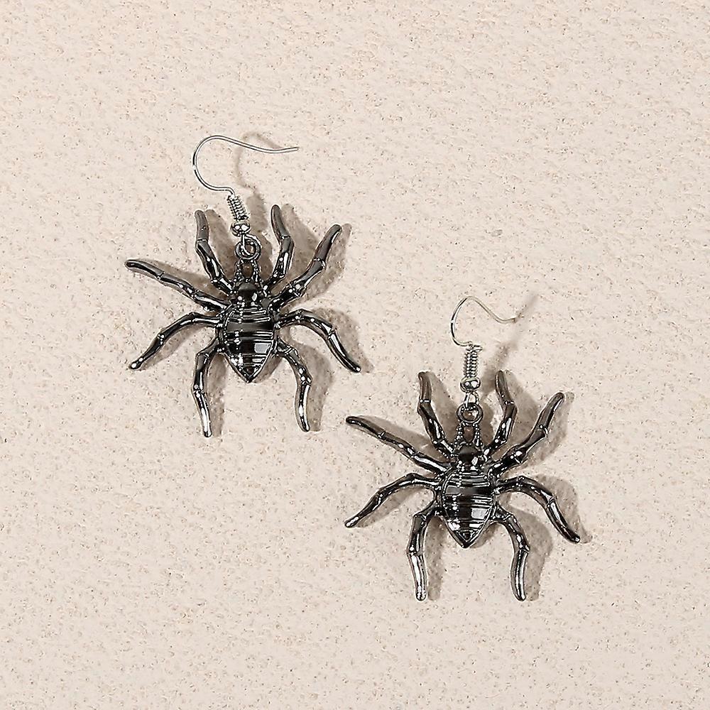 Spider Design Earrings Alloy