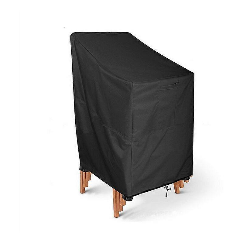 Κάλυμμα καρέκλας κήπου, αδιάβροχο κάλυμμα καρέκλας, κάλυμμα κουκούλας επίπλων κήπου, στοιβαζόμενο κάλυμμα καρέκλας, αδιάβροχο αντιανεμικό Ripstop, κάλυμμα καρέκλας κήπου για g