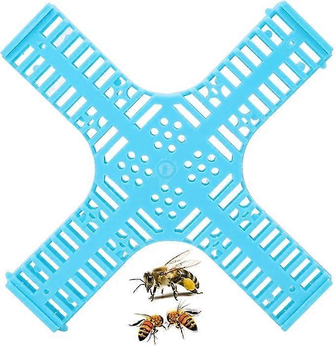 2pcs Plastic Queen Bee Protective Cage for Isolating and Transporting Bees Beekeeping Tool