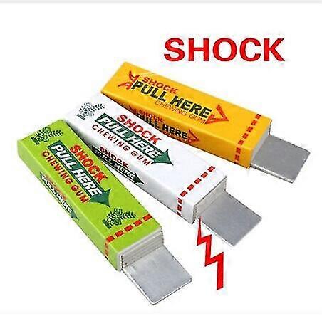 3 STKS Elektrische Schok Grap Kauwgom Speelgoed