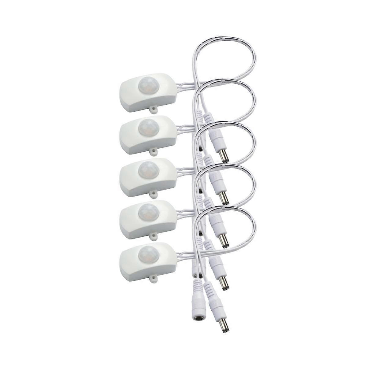 DC 6V 12V 24V 5A PIR Motion Sensor Switch Mini PIR Infrared IR Sensor Detector Switch Module for Li