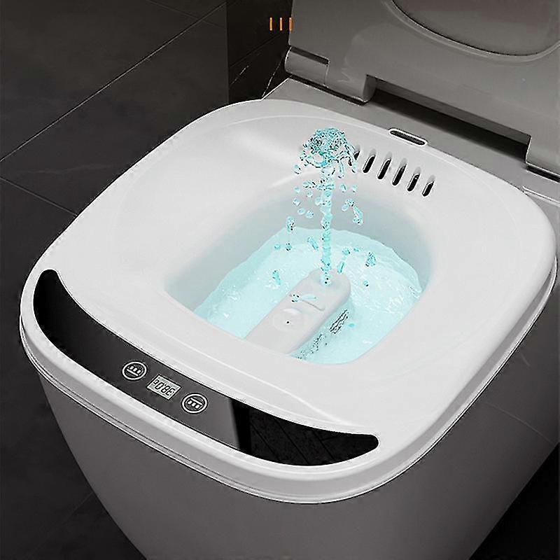 Collapsible Sitz Bath For Toilet Seat - Perineal Soaking & V Steam For Postpartum Care & Hemorrhoid Relief