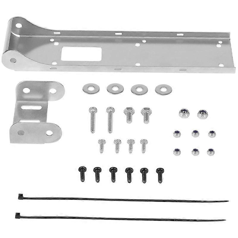 LSS-2 HD Skimmer Transducer Mounting Bracket Silver Compatible with LS Skimmer Transducer Replacement Part Number:000-10874-001