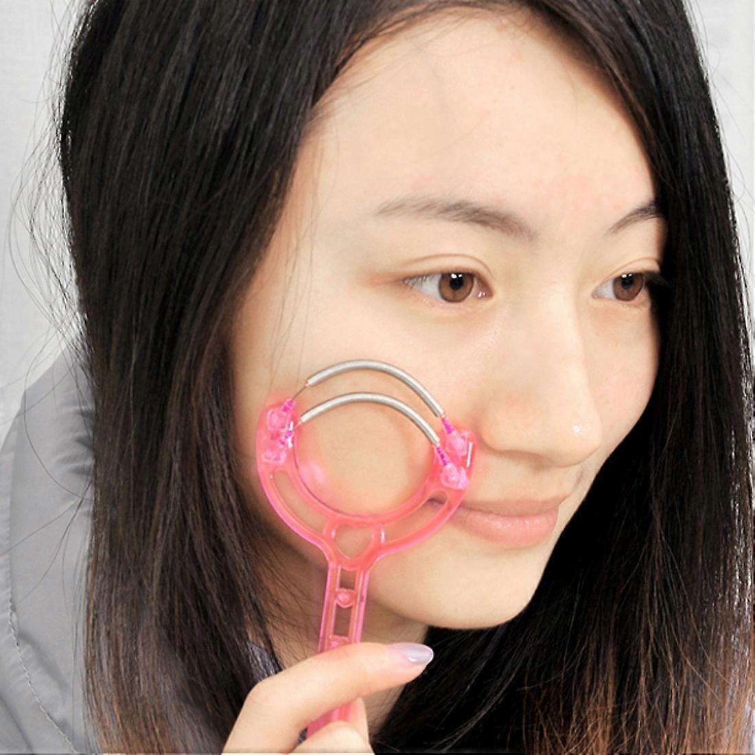 Double Spring Pull a Face Hair Removal Device
