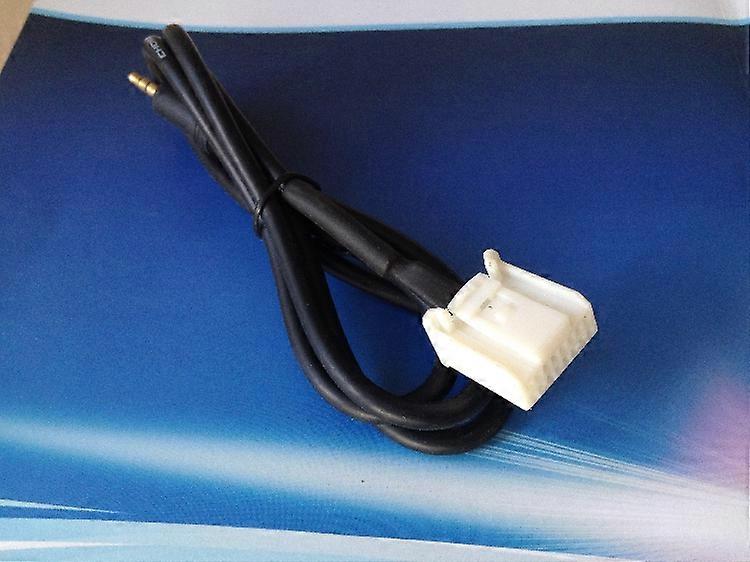For Trezia Forester XV Lossless Connection of Small Screen AUX Connecting To Computer Mobile Phone Audio Input Cable 1pcs