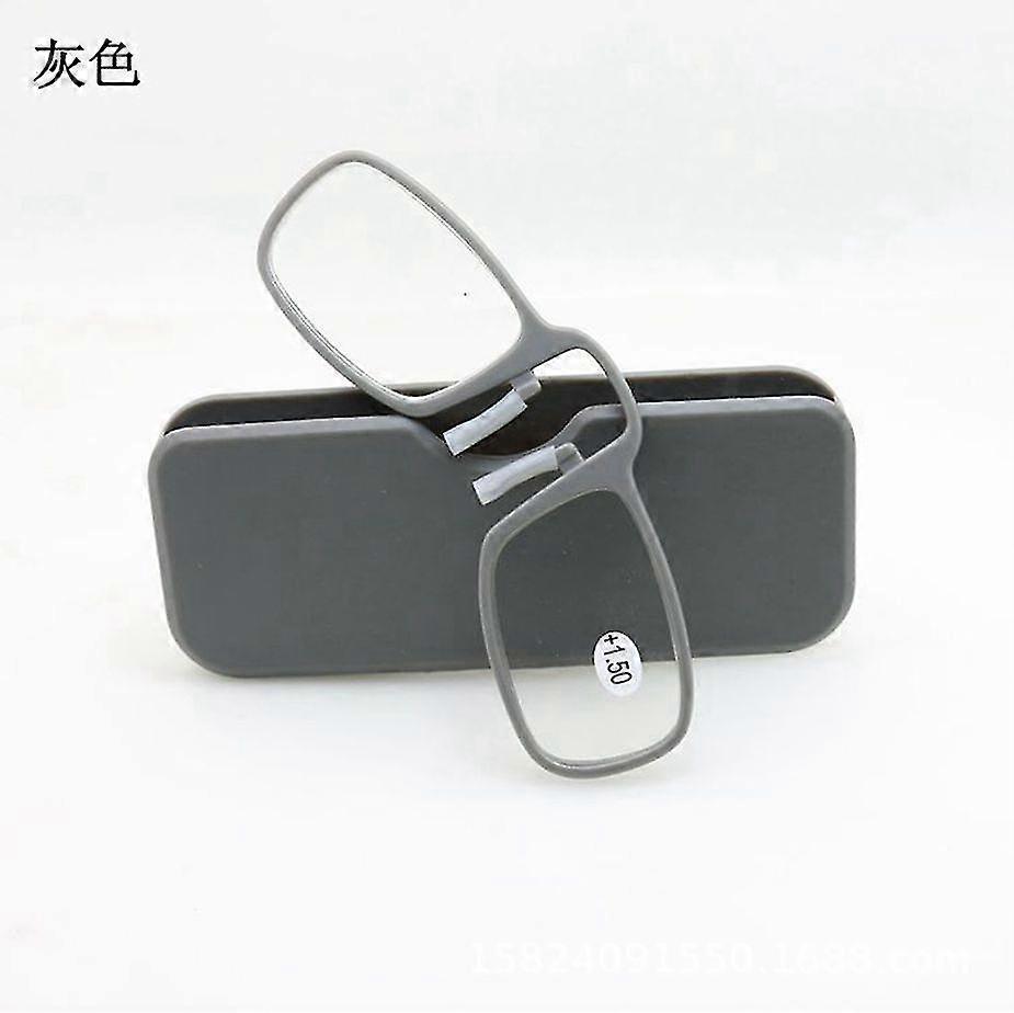 Pince Nez Style Nose Resting Pinching Portable Thin Pince-nez Optics Reading
