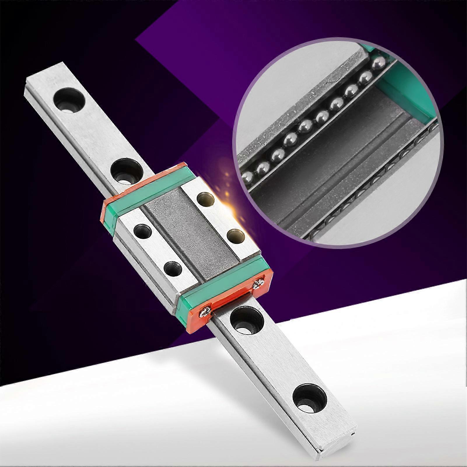 LML9B Miniature Linear Rail Guide Rail Slide Block - 9mm Width (100mm)