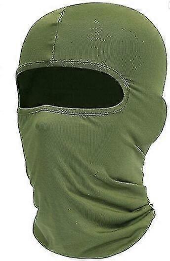 قناع التزلج للرجال قناع الوجه الكامل بالاكلافا أقنعة التزلج السوداء التي تغطي الرقبة Gaiter