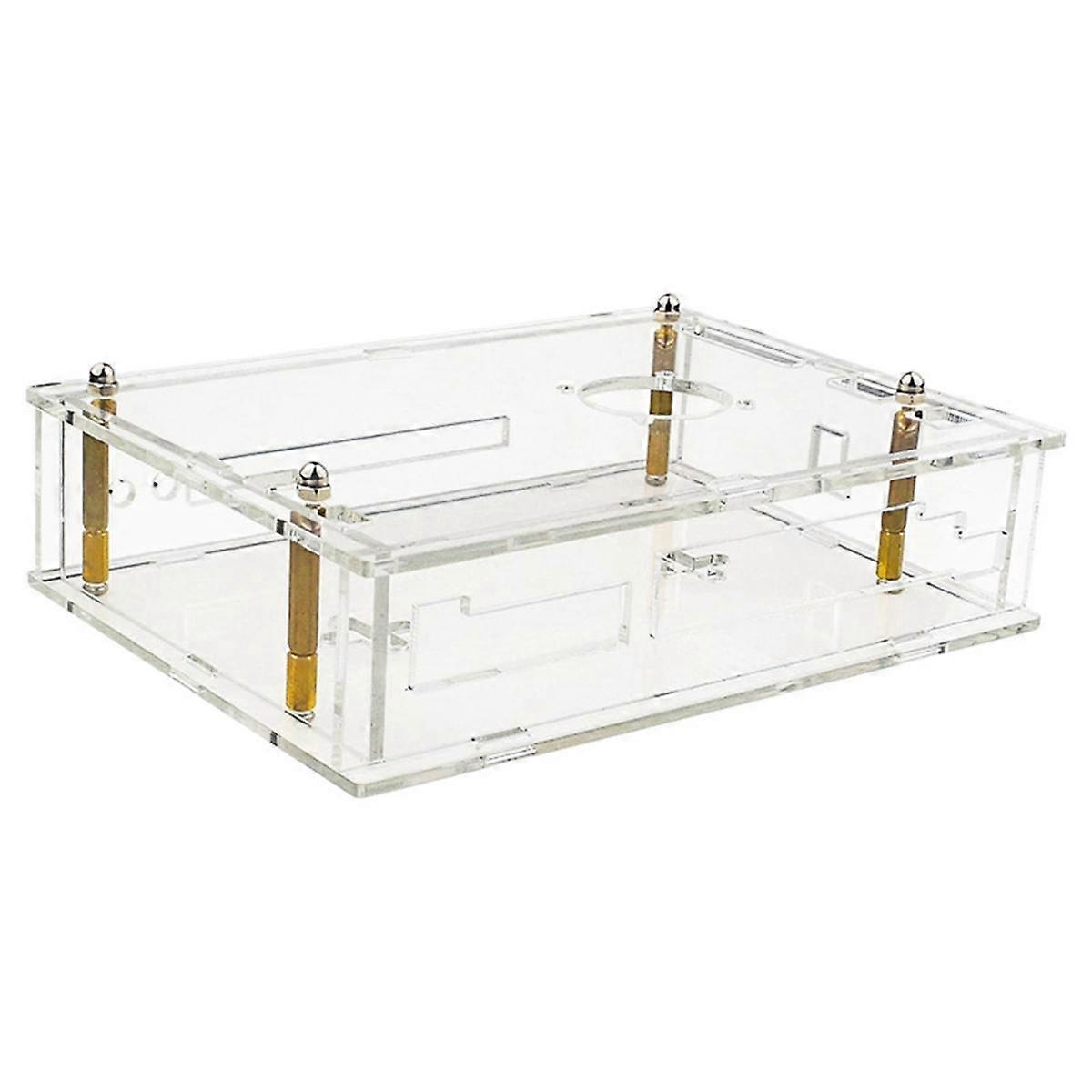 Für Banana Pi R4 Acryl Shell Entwicklung Bord Open Source Router Schutzhülle Kann Installiert werden mit EINEM Heizkörper