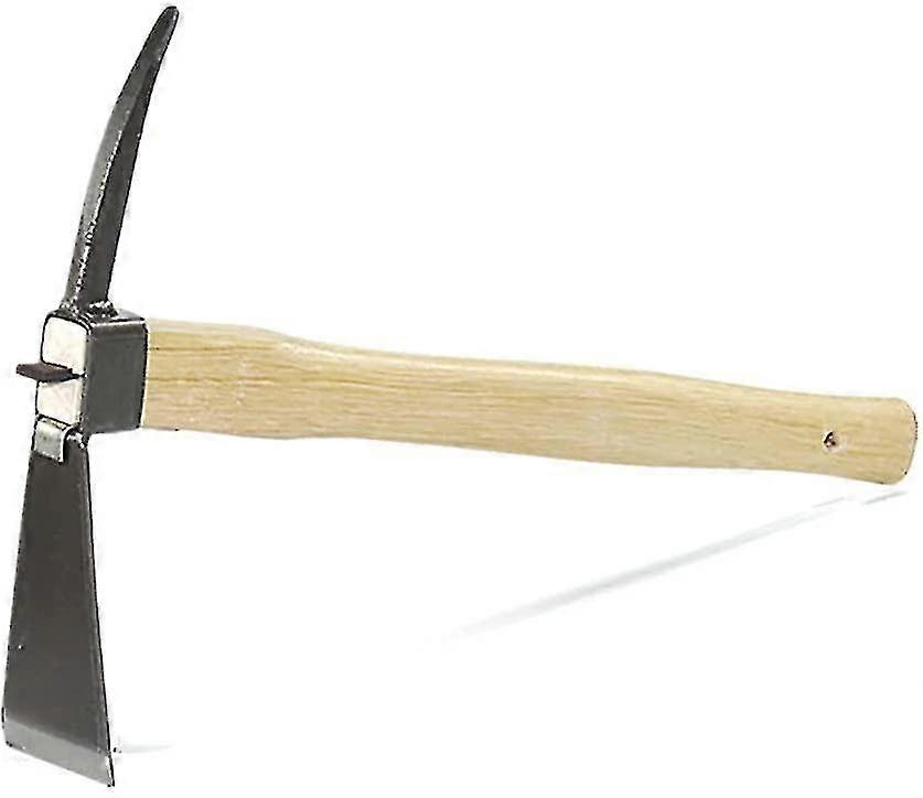 Trädgårdsredskap Hackor Hacka Spetsig handhacka Hacka Hackor Ogräsrensningsverktyg Camping Robust grävning