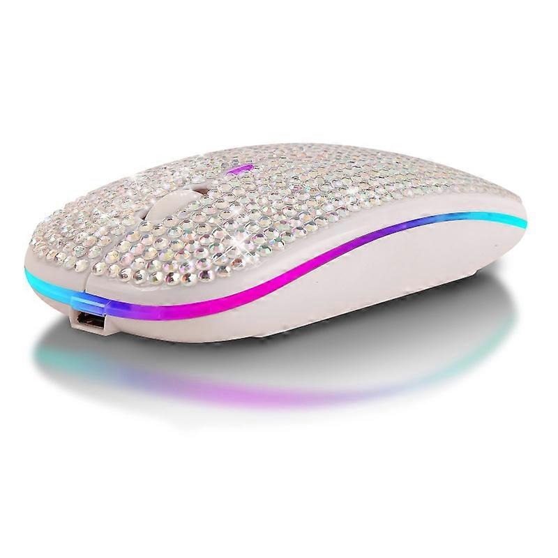 Bluetooth-compatible 5.0 2.4Ghz 1600DPI Mouse for Notebook PC Laptop Computer