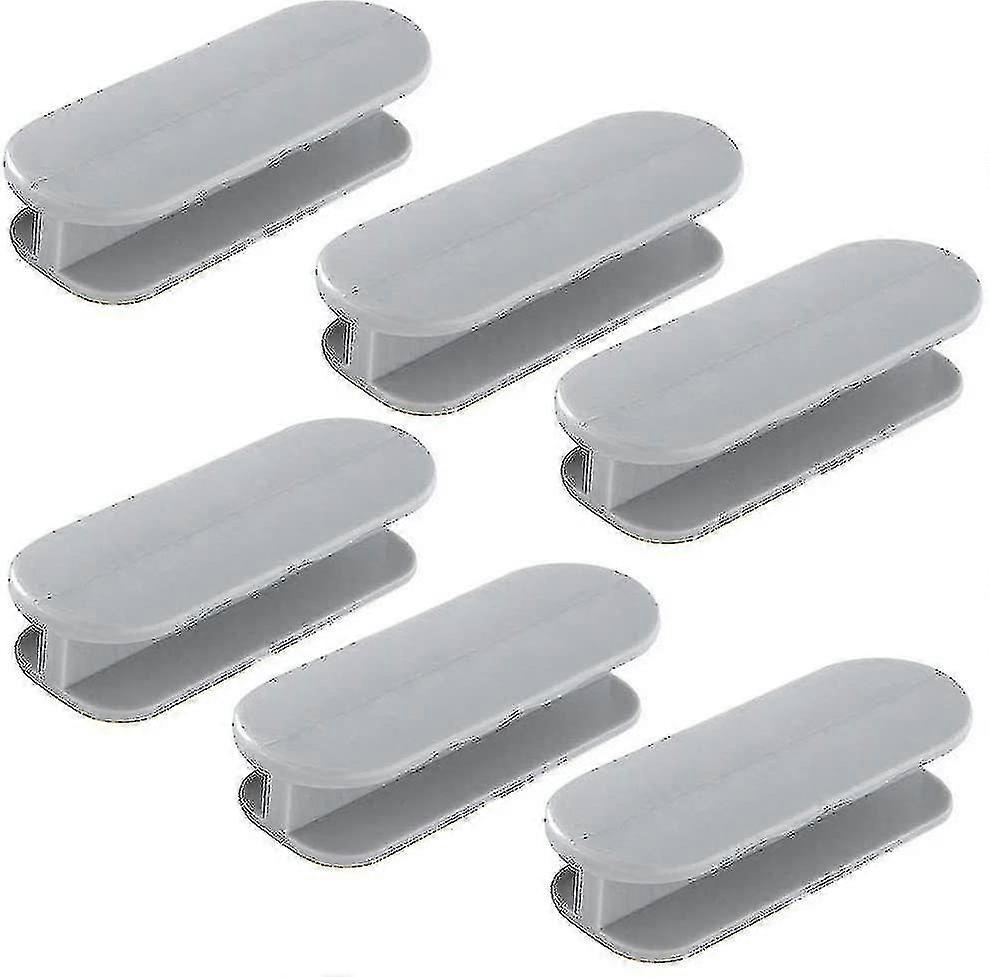 Cabinet Handle 6pcs Door Handle Self Adhesive Plastic Handle Cabinet Pull Pull