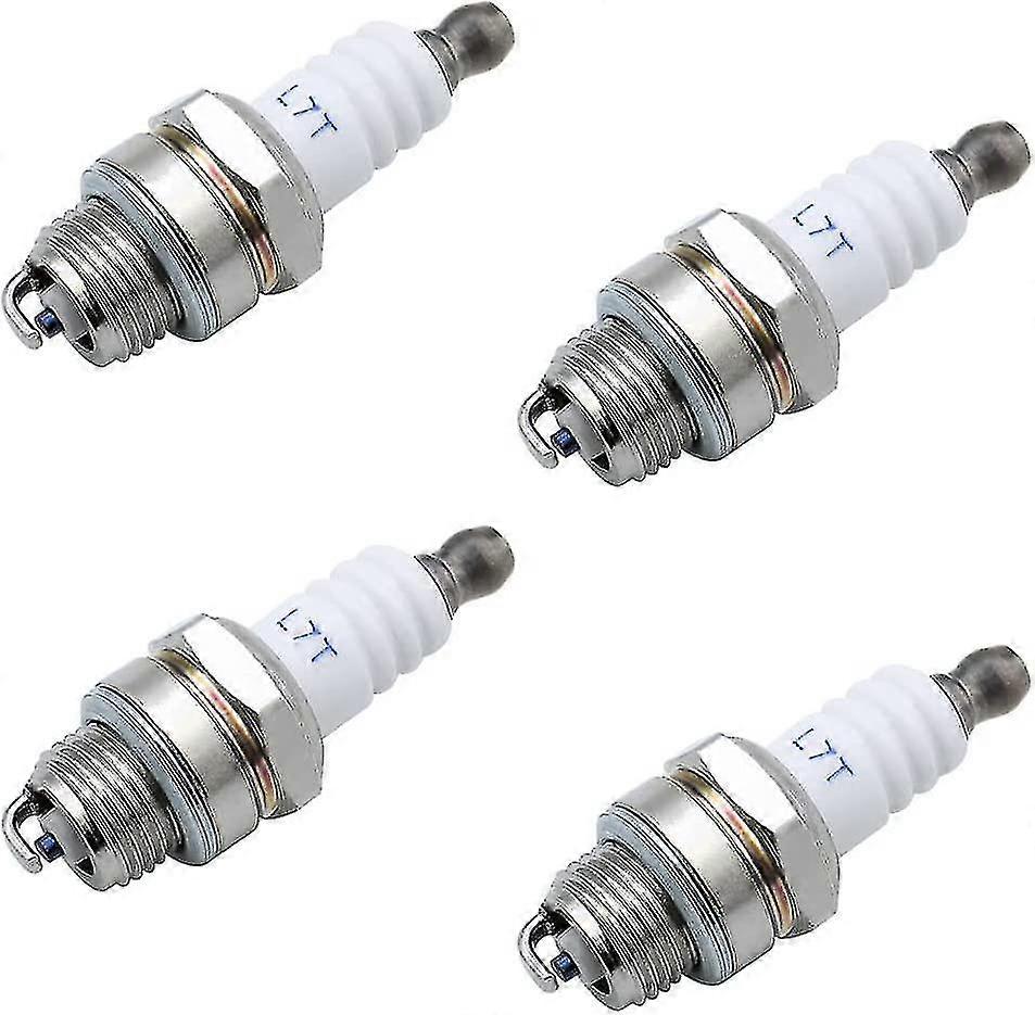 4 Pack L7t Spark Plug Universal Replacement L7t Spark Plug Chainsaw Spark Plug Replacement For Lawn Mower 2 Stroke Engines
