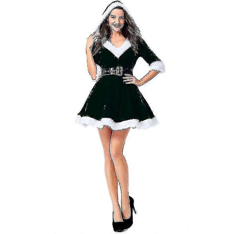 Claus Pak Dames Kerstman Kostuum