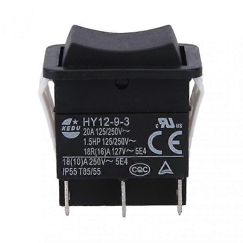 Compatible HY12-9-3 Easy Install Arc Small On Off Push Button Safe Rocker Switch Industrial-xdd