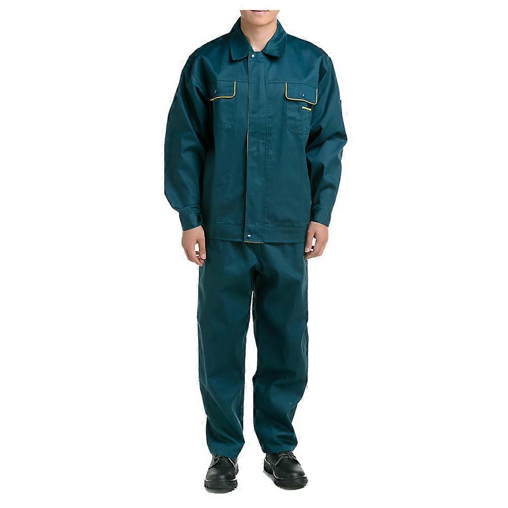 Green Working Protective Gear Uniform Suit Welder Jacket
