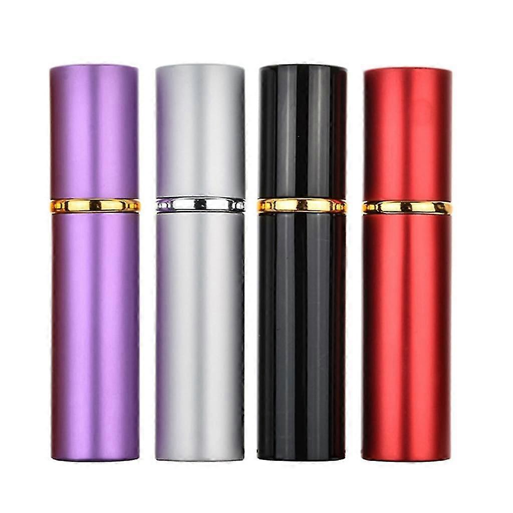 4pcs 10ml Perfume Atomizers Refillable Portable For Travel