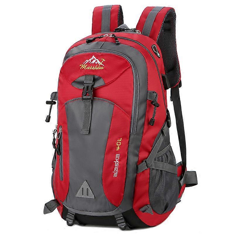 Unisex 40L αδιάβροχο ανδρικό σακίδιο πλάτης πακέτο αθλητικών τσαντών υπαίθρια ορειβασία πεζοπορία αναρρίχηση κάμπινγκ σακίδιο πλάτης για άνδρες