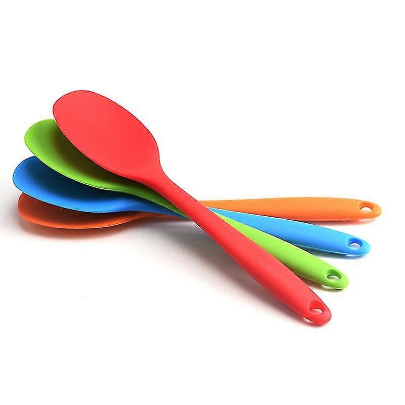 Jinyi 2pcs Silic Ng Spoon Stirring Nonstick Ant Utensil Spoons Silic Ba Serving Spoon For Kit