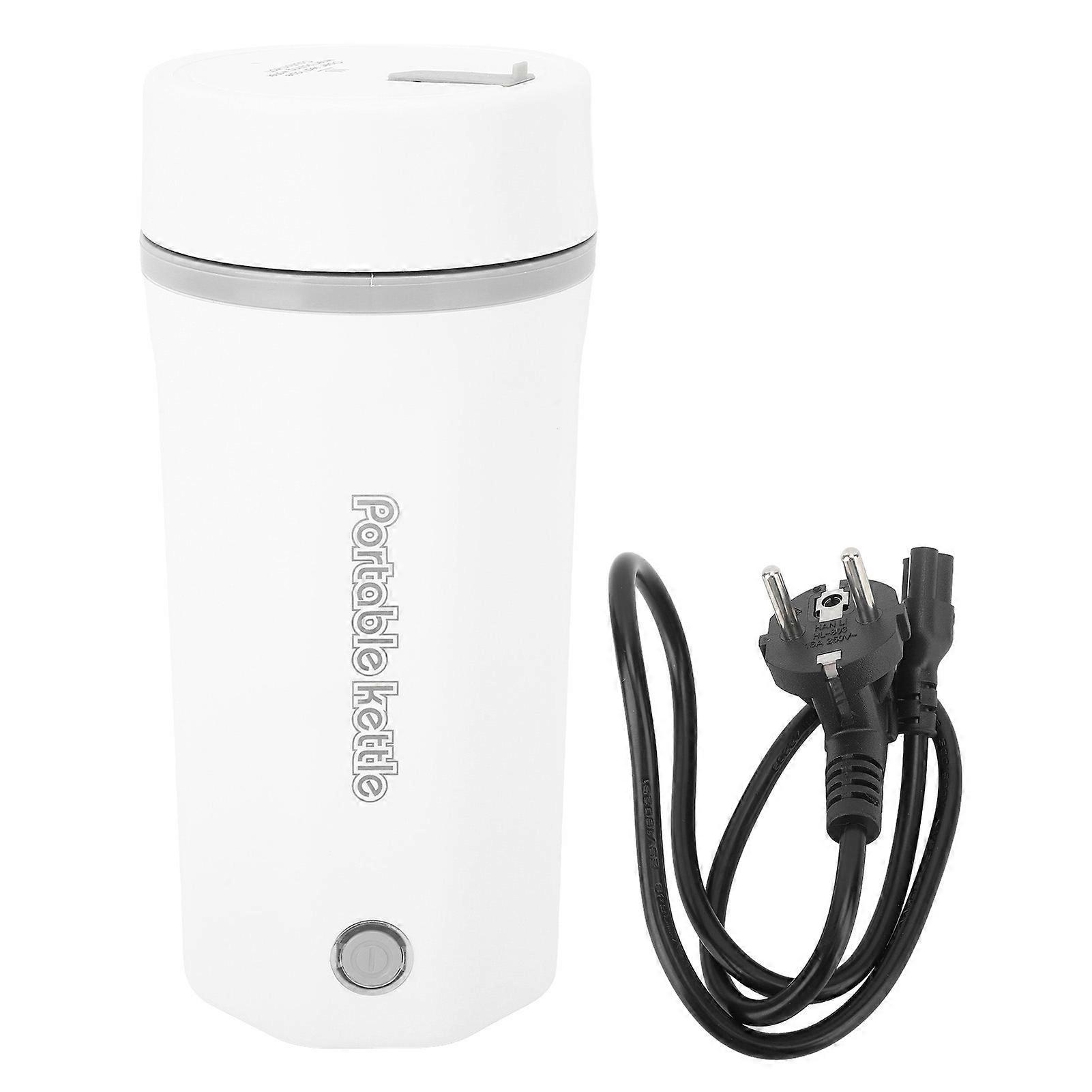 غلاية كهربائية محمولة للسفر 300 واط 500 مل 304 غلاية ماء ساخن صغيرة صغيرة أوتوماتيكية من الفولاذ المقاوم للصدأ للقهوة والشاي والحليب الأبيض قابس الاتحاد الأوروبي 220 فولت 50 هرتز