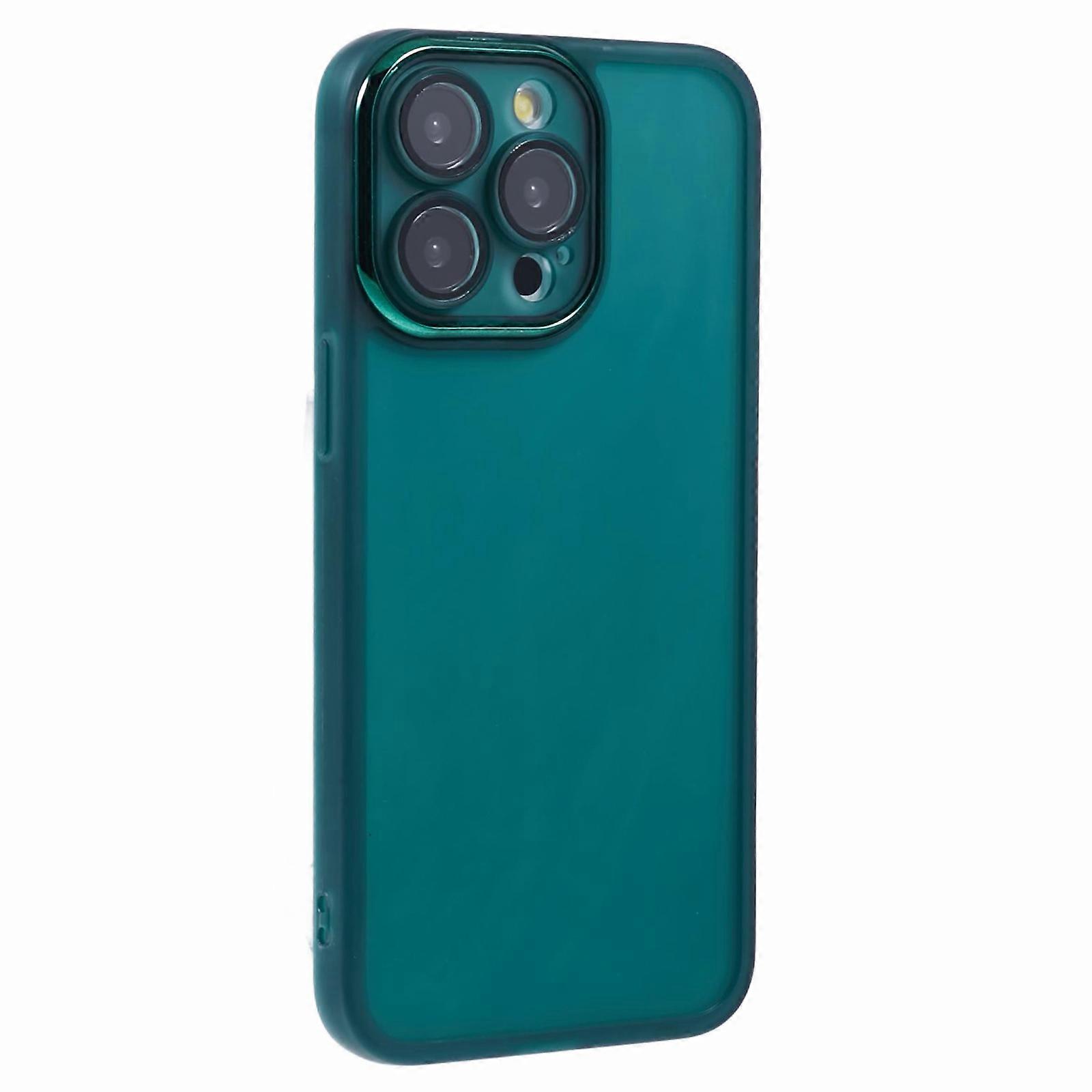 For iPhone 13 Pro Case Electroplated Camera Frame TPU Phone Cover